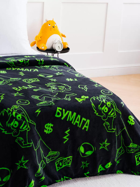 Изображение товара Плед Павлинка А4 Неон 150x200