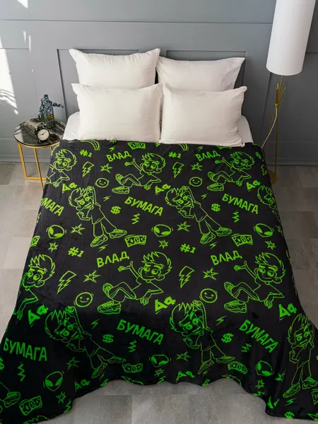 Изображение товара Плед Павлинка А4 Неон 200x220