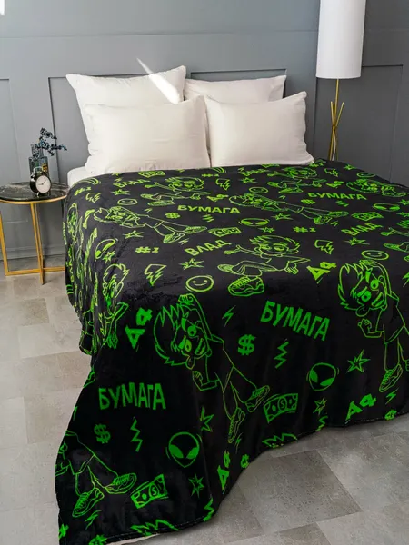 Изображение товара Плед Павлинка А4 Неон 200x220