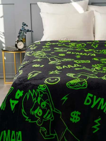 Изображение товара Плед Павлинка А4 Неон 200x220