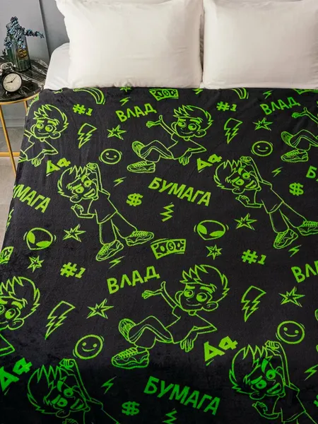 Изображение товара Плед Павлинка А4 Неон 200x220