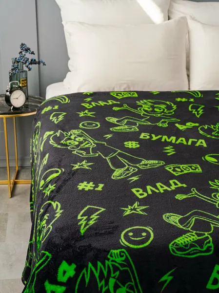 Изображение товара Плед Павлинка А4 Неон 200x220