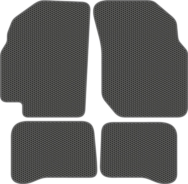 Изображение товара Комплект ковриков для авто Alicosta 0922_1_сер для Nissan Almera II хэтчбек 5дв/седан/N16 2000-2006 (EVA соты, серый)