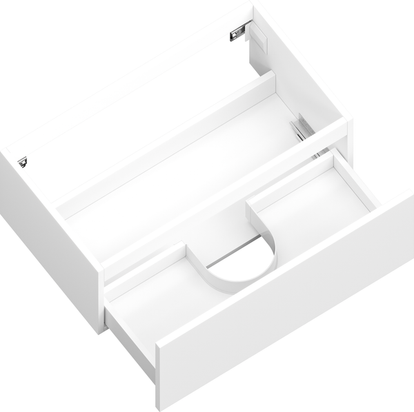 Изображение товара Тумба с умывальником ЗОВ Кито 80 / K80LW0MWM-M115W80 (белый матовый)