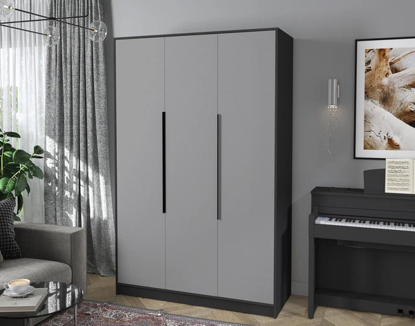 Изображение товара Шкаф Интерлиния Концепт КТ-Ш3 (серебро/антрацит)