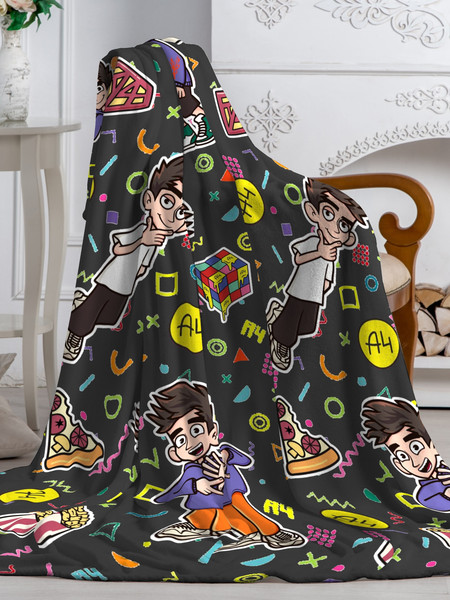 Изображение товара Плед Павлинка А4 Стикер цветной 150x200