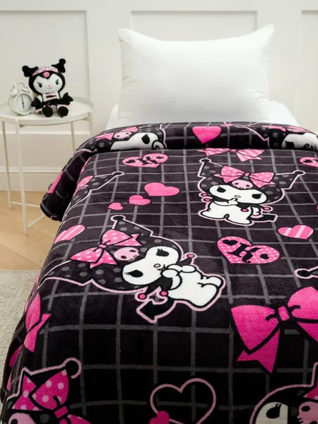 Изображение товара Плед Павлинка Куроми бантики 150x200