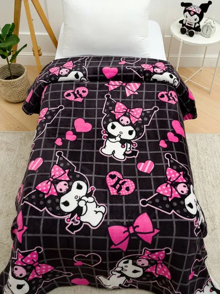 Изображение товара Плед Павлинка Куроми бантики 150x200