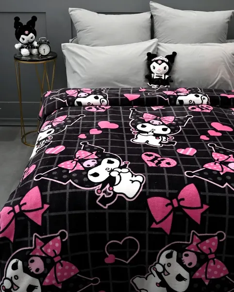 Изображение товара Плед Павлинка Куроми бантики 200x220