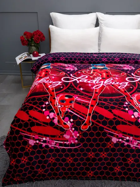 Изображение товара Плед Павлинка Леди баг сила 150x200