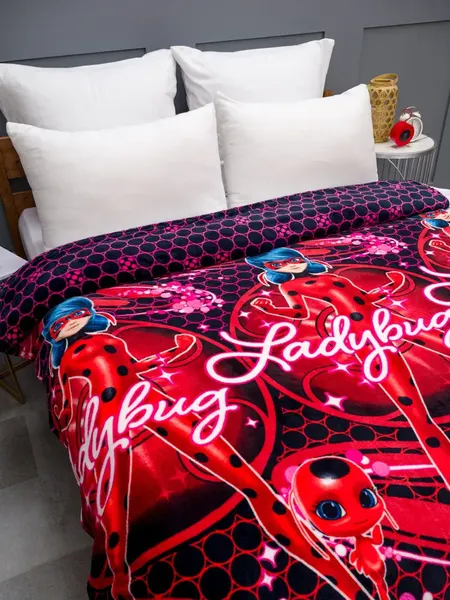 Изображение товара Плед Павлинка Леди баг сила 150x200