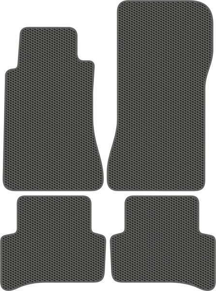 Изображение товара Комплект ковриков для авто Alicosta 0768_1_сер для Mercedes-Benz C-Class II седан/универсал (EVA соты, серый)