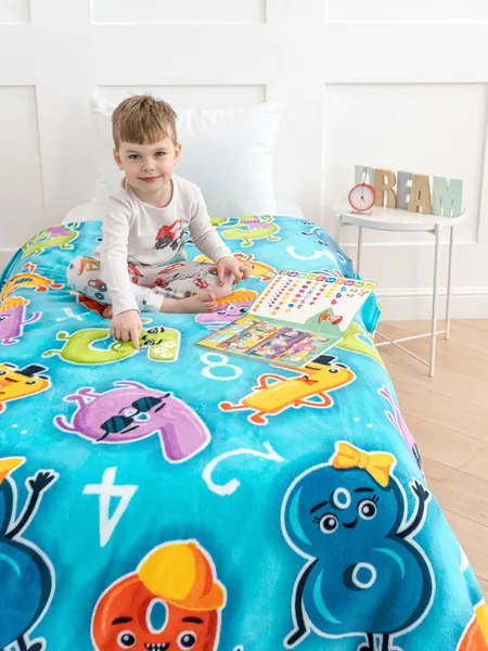 Изображение товара Плед Павлинка Цифры 150x200