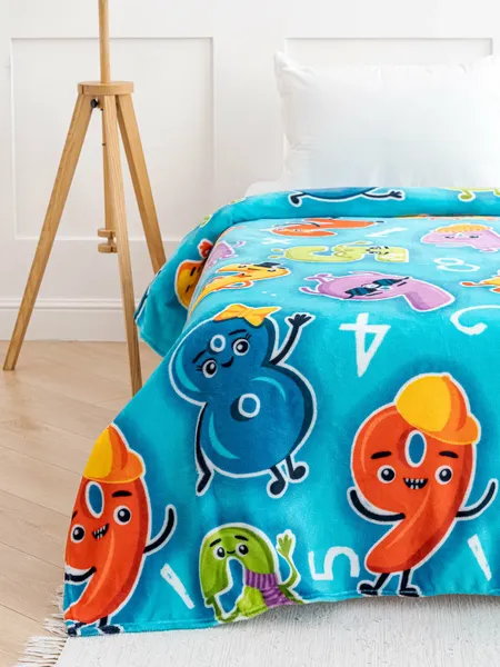 Изображение товара Плед Павлинка Цифры 150x200