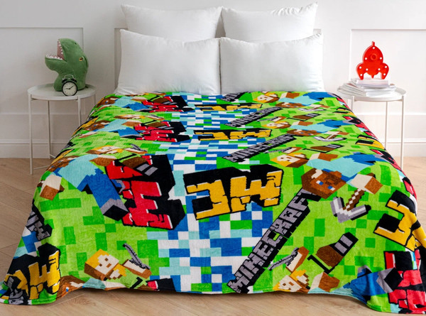 Изображение товара Плед Павлинка Майнкрафт 200x220