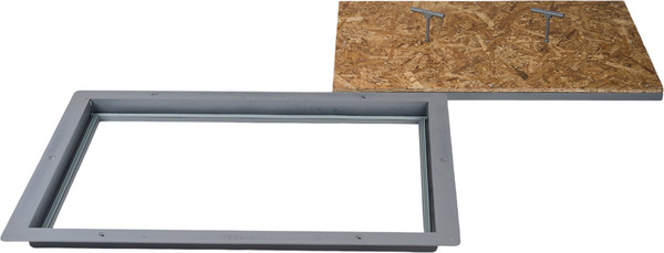 Изображение товара Люк напольный ЛючкиБел Погребок-Мини ОСБ (30x30)