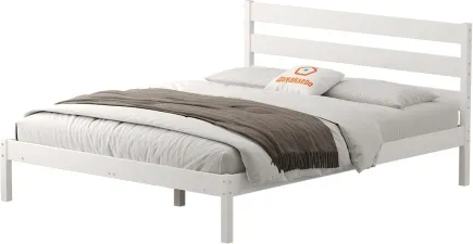 Изображение товара Полуторная кровать Домаклево Мечта 7 140x200 (береза/белый)