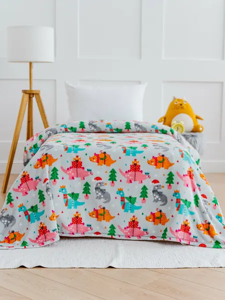 Изображение товара Плед Павлинка Динозаврики бэби 150x100