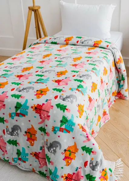 Изображение товара Плед Павлинка Динозаврики бэби 150x100