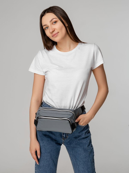 Изображение товара Сумка на пояс УРСУС Tabby / ГФ13829.10 (серый)