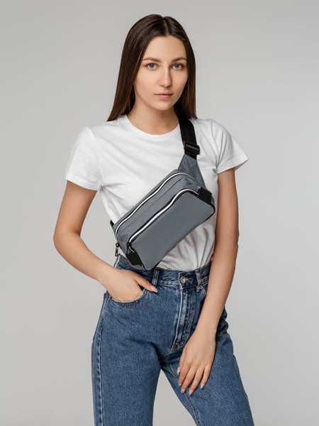 Изображение товара Сумка на пояс УРСУС Tabby / ГФ13829.10 (серый)