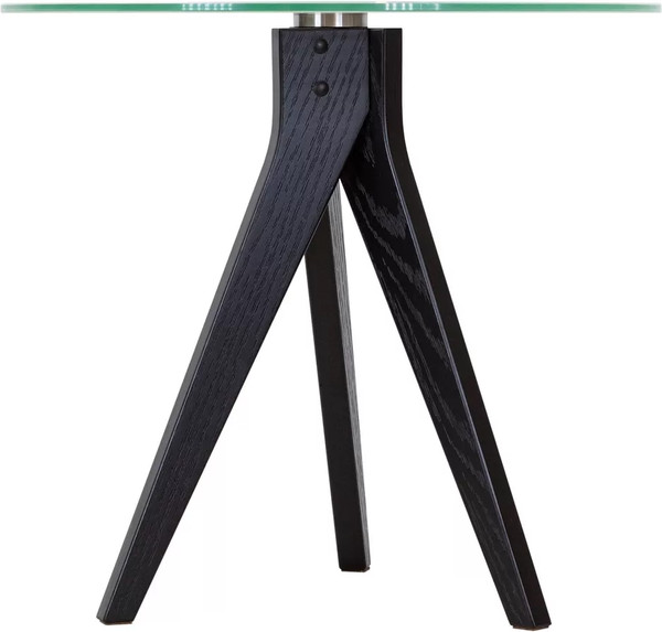 Изображение товара Журнальный столик Мебелик Рилле 441 (черный/стекло прозрачное)