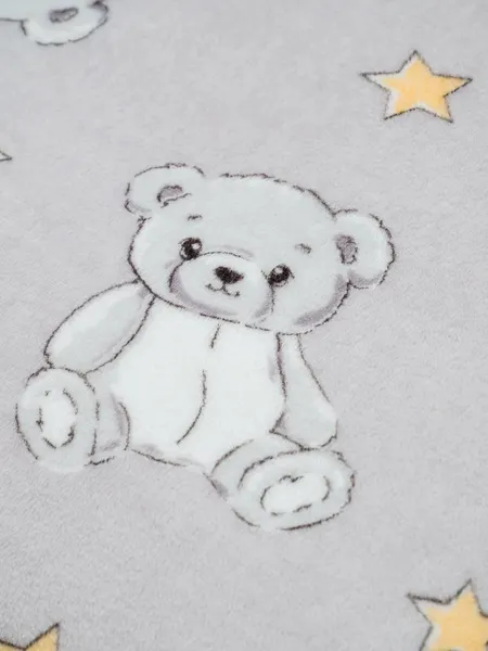 Изображение товара Плед Павлинка Медвежата серые 150x100