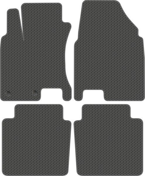 Изображение товара Комплект ковриков для авто Alicosta 0960_1_сер для Nissan Qashqai 2 I SUV/J10 2010-2014 (EVA соты, серый)