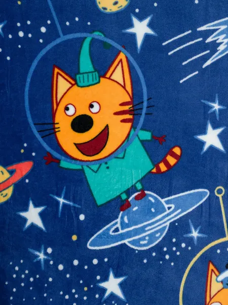 Изображение товара Плед Павлинка Три Кота космос 150x100