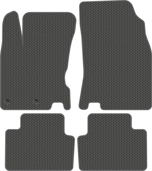 Изображение товара Комплект ковриков для авто Alicosta 0964_1_сер для Nissan Qashqai II SUV/J11 2013-2016 (EVA соты, серый)
