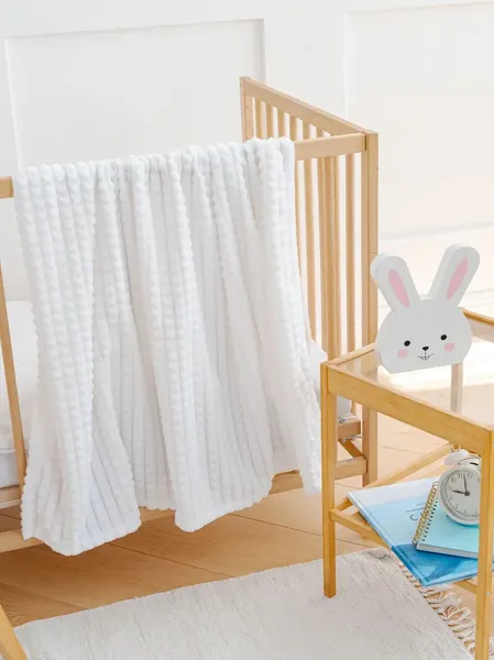 Изображение товара Плед Павлинка Skandi Кубики 150x100 (молочный)