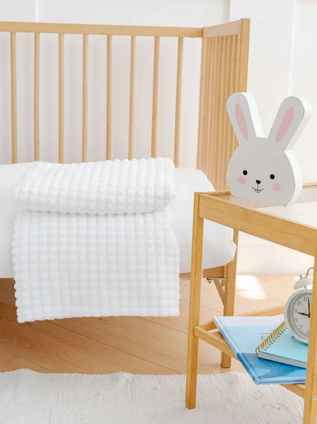 Изображение товара Плед Павлинка Skandi Кубики 150x100 (молочный)