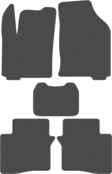 Изображение товара Комплект ковриков для авто Alicosta 2440_1_сер для Omoda S5 I седан 2023-н.в. (EVA соты, серый)