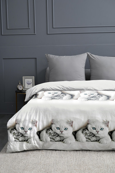 Изображение товара Плед PAVLine FREEDom Белые котики 150x200