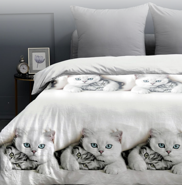 Изображение товара Плед PAVLine FREEDom Белые котики 150x200