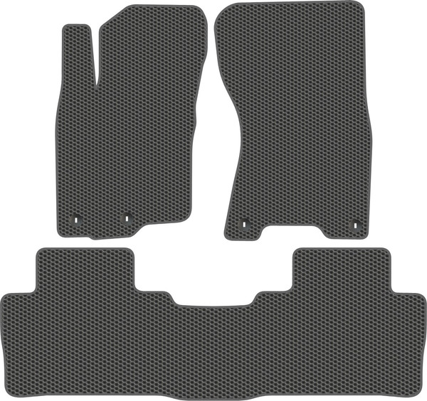 Изображение товара Комплект ковриков для авто Alicosta 2446_1_сер для Oting Paladin I SUV 2023-н.в. (EVA соты, серый)