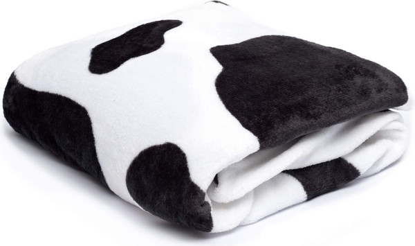 Изображение товара Плед PAVLine Шкура Корова вид 1 150x200 (черный)