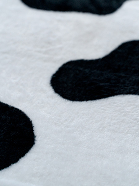 Изображение товара Плед PAVLine Шкура Корова вид 1 150x200 (черный)