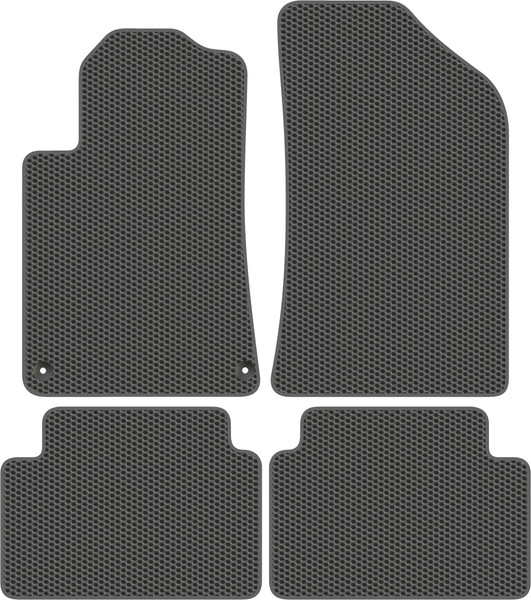 Изображение товара Комплект ковриков для авто Alicosta 1075_1_сер для Peugeot 508 седан 2011-2018 (EVA соты, серый)