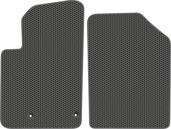 Изображение товара Комплект ковриков для авто Alicosta 2451_1_сер для Peugeot Partner фургон/M59 2002-2008 (EVA соты, серый)