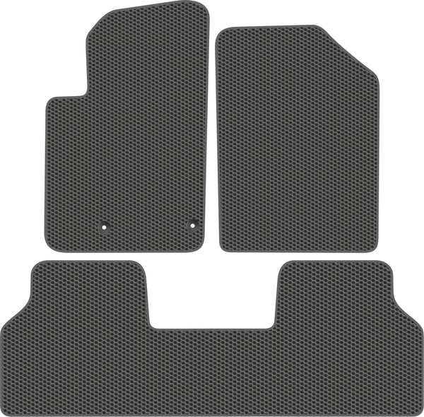 Изображение товара Комплект ковриков для авто Alicosta 2452_1_сер для Peugeot Partner I пассажирский/5F 2002-2008 (EVA соты, серый)