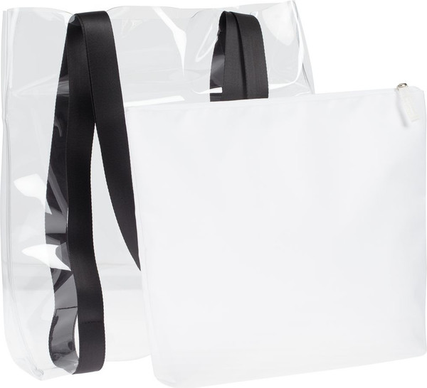 Изображение товара Сумка-шоппер УРСУС Clarity / ГФ14023.60 (белый/прозрачный)