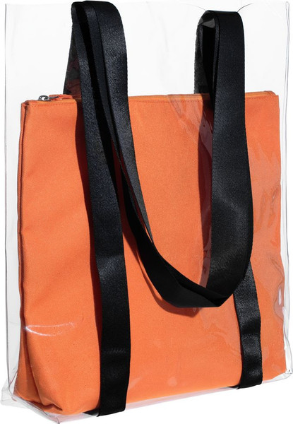 Изображение товара Сумка-шоппер УРСУС Clarity / ГФ14023.20 (оранжевый/прозрачный)