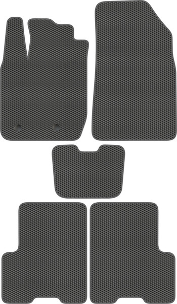 Изображение товара Комплект ковриков для авто Alicosta 1107_1_сер для Renault Arkana SUV 2018-н.в. (EVA соты, серый)