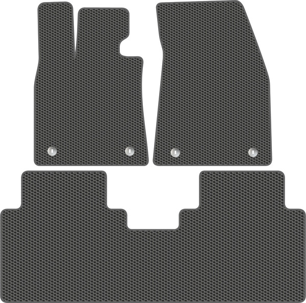 Изображение товара Комплект ковриков для авто Alicosta 2466_1_сер для Rising F7 I лифтбек 2023-н.в. (EVA соты, серый)