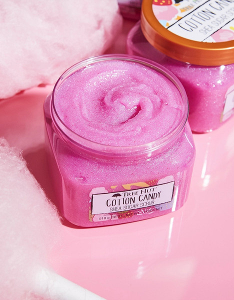 Изображение товара Скраб для тела Tree Hut Cotton Candy Сахарный с шиммером (510г)