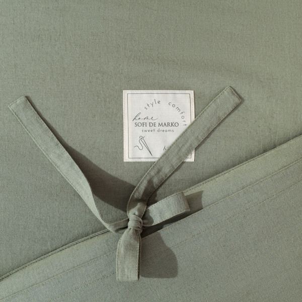 Изображение товара Комплект постельного белья Sofi de Marko Аредель 1.6 / 1.6-Ар-о (оливковый)