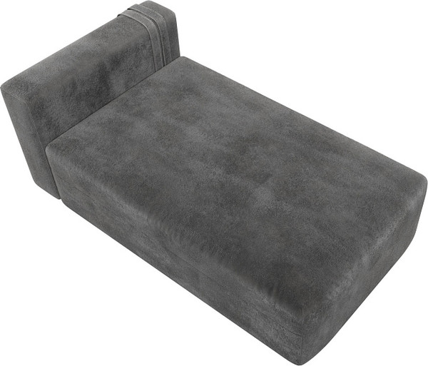 Изображение товара Модуль мягкий Лига Диванов Лига-060 НПБ / 129553 (велюр Tower 10 серый)