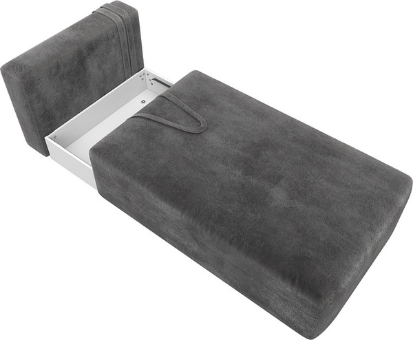 Изображение товара Модуль мягкий Лига Диванов Лига-060 НПБ / 129553 (велюр Tower 10 серый)