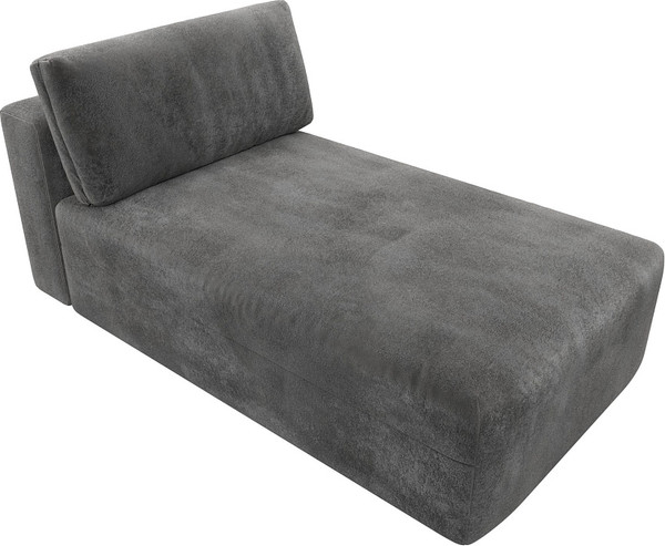 Изображение товара Модуль мягкий Лига Диванов Лига-060 НПБ / 129553 (велюр Tower 10 серый)